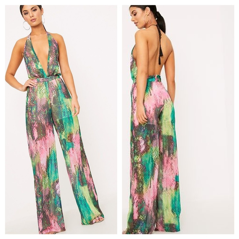 Halterneck Jumpsuit (Brand new)